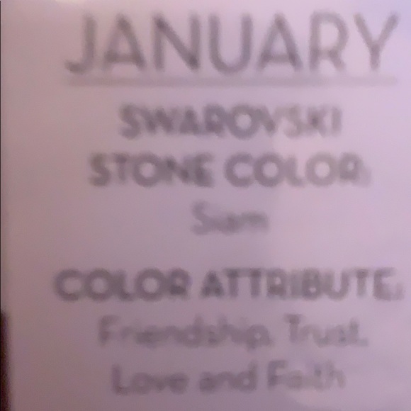 Swarovski Birthstone Rings  Sz6 1 Ring or buy all - Picture 2 of 5